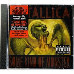 Metallica CD Some kind of monster  kansi EX levy EX Käytetty CD
