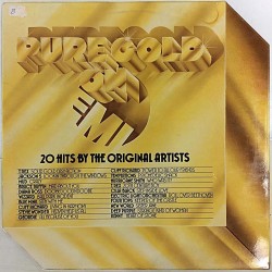 T.Rex, Geordie, ELO, Mud ym.: Pure Gold 20 hits by the original atists  kansi VG levy EX- Käytetty LP
