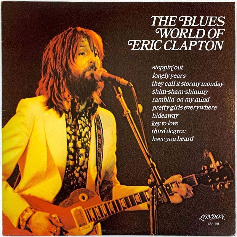Clapton Eric LP The blues world of  kansi EX levy EX Käytetty LP