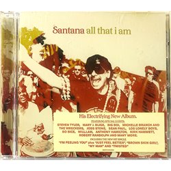 Santana CD All that I am  kansi EX levy EX Käytetty CD