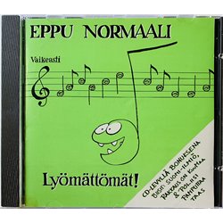 Eppu Normaali CD Lyömättömät! vihreä kansi  kansi EX levy EX Käytetty CD