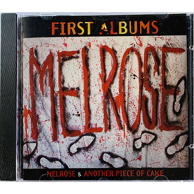 Melrose CD First Albums, Melrose / Another Piece Of Cake  kansi EX levy EX Käytetty CD