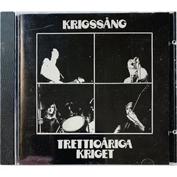 Trettioåriga Kriget CD Krigssång  kansi EX levy EX Käytetty CD