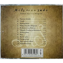 Miljoonasade CD Siskon Luo San Diegoon  kansi EX levy EX Käytetty CD