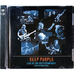 Deep Purple CD Live At The Rotterdam Ahoy 2CD  kansi EX levy EX Käytetty CD