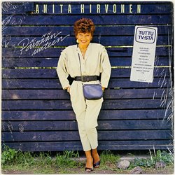 Hirvonen Anita LP Päivään uuteen  kansi EX levy VG+ Käytetty LP