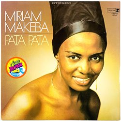 Makeba Miriam LP Pata Pata  kansi VG+ levy EX Käytetty LP