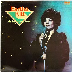 Kitt Eartha LP At her very best  kansi VG+ levy EX Käytetty LP
