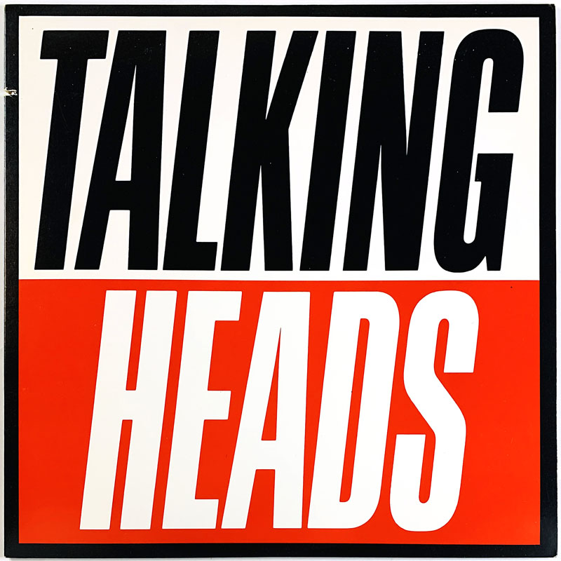 Talking Heads LP True Stories  kansi EX levy EX Käytetty LP
