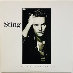 Sting LP ...Nothing like the sun 2LP  kansi EX levy EX Käytetty LP
