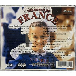 101 Strings CD The songs of France  kansi EX levy EX Käytetty CD