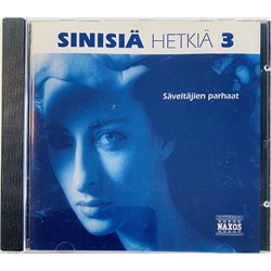 Bach, Haydn, Grieg ym. CD Sinisiä hetkiä 3 säveltäjien parhaat  kansi EX levy EX Käytetty CD