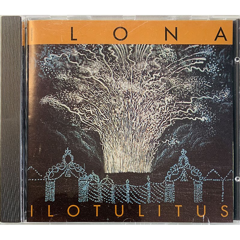 Ilona CD Ilotulitus  kansi EX levy EX Käytetty CD