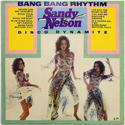 Nelson Sandy LP Bang bang rhythm  kansi EX levy EX Käytetty LP