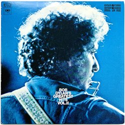Dylan Bob LP Greatest Hits Vol. II 2LP  kansi VG+ levy EX- Käytetty LP