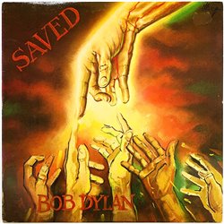 Dylan Bob LP Saved  kansi EX levy EX- Käytetty LP