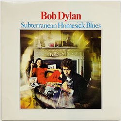 Dylan Bob LP Subterranean homesick blues  kansi EX levy EX Käytetty LP