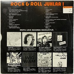 Topmost, Magyar, Yellow ym. LP Rock & Roll Juhlaa 1  kansi VG+ levy EX- Käytetty LP