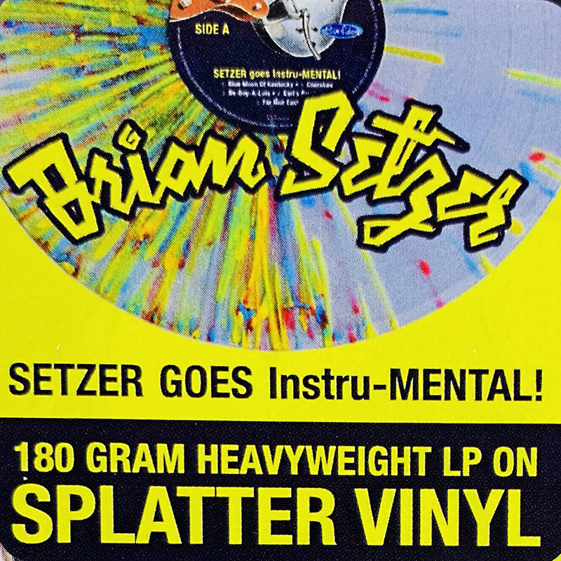 Setzer Brian LP Setzer Goes Instru-Mental! kunto  LP