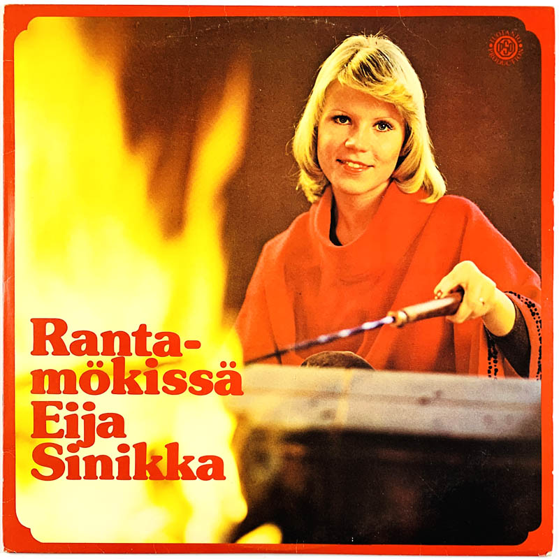Eija Sinikka LP Rantamökissä  kansi EX- levy EX Käytetty LP