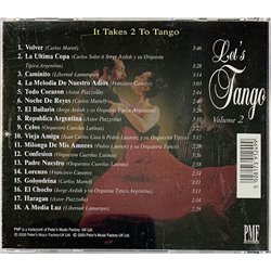 Astor Piazzolla, Carlos Martel ym. CD Let’s Tango, great Argentinian tango artists  kansi EX levy EX Käytetty CD