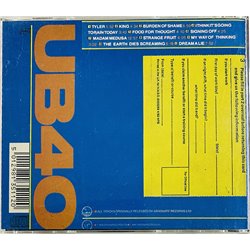 UB40 CD UB40 File  kansi EX levy EX Käytetty CD