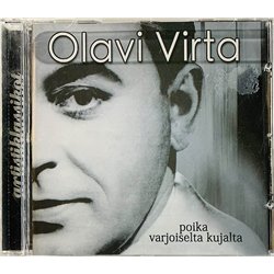 Virta Olavi CD Poika varjoiselta kujalta  kansi EX levy EX Käytetty CD