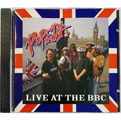 Popeda CD Live at the BBC  kansi EX levy EX Käytetty CD
