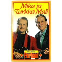 Mali Mika ja Turkka: Suomen Parhaat kansipaperi EX , musiikkikasetin kunto EX kasetti