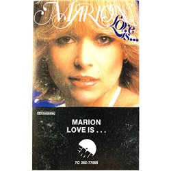 Marion: Love is... kansipaperi EX , musiikkikasetin kunto EX kasetti