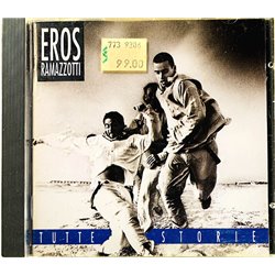 Ramazzotto Eros Käytetty CD Tutte stotie  kansi EX levy EX Käytetty CD