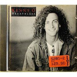 Kenny G Käytetty CD Breathless  kansi EX levy EX Käytetty CD