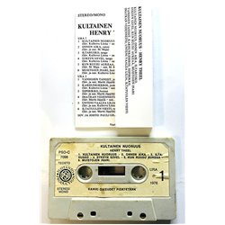 Theel Henry: Kultainen nuoruus kansipaperi EX , musiikkikasetin kunto VG+ kasetti