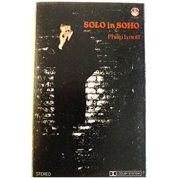 Lynott Philip: Solo in Soho kansipaperi EX , musiikkikasetin kunto EX kasetti