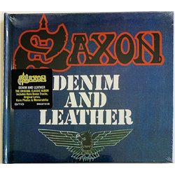 Saxon CD Denim and Leather + 9 bonus tracks  CD