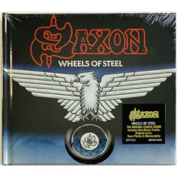 Saxon CD Wheels of steel + 8 bonus tracks  CD