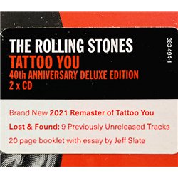 Rolling Stones CD Tattoo you 40th anniversary 2CD  CD