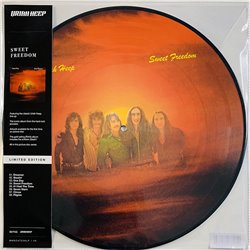 Uriah Heep LP Sweet Freedom, kuva-LP  uusi LP