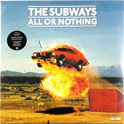 Subways LP All or nothing, orange vinyl  uusi LP