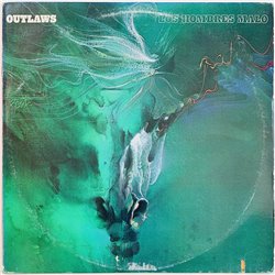 Outlaws LP Los Hombres Malo  kansi VG- levy VG+ Käytetty LP