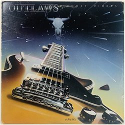 Outlaws LP Ghost Riders  kansi VG- levy VG+ Käytetty LP