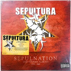 Sepultura LP Sepulnation studio albums 1998-2009 8LP  uusi LP