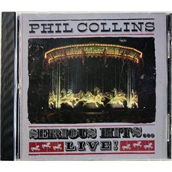 Collins Phil Käytetty CD Serious Hits...Live!  kansi VG+ levy EX Käytetty CD