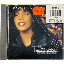 Houston Whitney Soundtrack Käytetty CD Bodyguard  kansi EX levy EX- Käytetty CD
