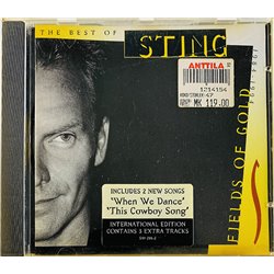 Sting Käytetty CD The best of fields of gold 1984-1994  kansi EX levy EX Käytetty CD