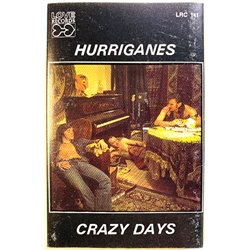Hurriganes: Crazy Days kansipaperi VG , musiikkikasetin kunto VG+ kasetti