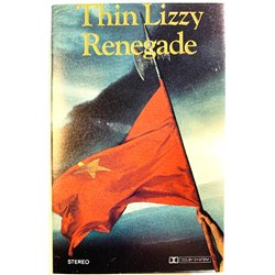 Thin Lizzy: Renegade kansipaperi EX , musiikkikasetin kunto EX kasetti