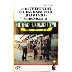 Creedence Clearwater Revival: Chronicle II kansipaperi EX , musiikkikasetin kunto EX kasetti