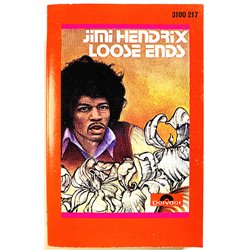 Hendrix Jimi: Loose ends ( Vika: kotelo avattava ja nauhan ohjaus korjattava) kansipaperi EX , musiikkikasetin kunto F kasetti