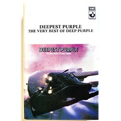 Deep Purple: Deepest Purple kansipaperi EX , musiikkikasetin kunto EX kasetti